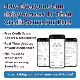 Now everyone can get their credit score for free.
Enroll and take control of your credit today.
Click here to Learn more