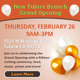 New Tulare Branch Grand Opeing